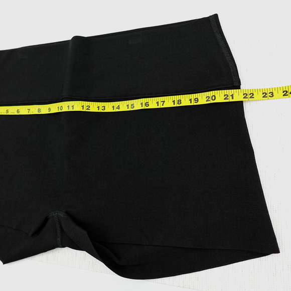 Skims Swim Shorts 4X Onyx Textured Mid-Waist Shape Tummy Control Sporty Resort - Picture 6 of 13